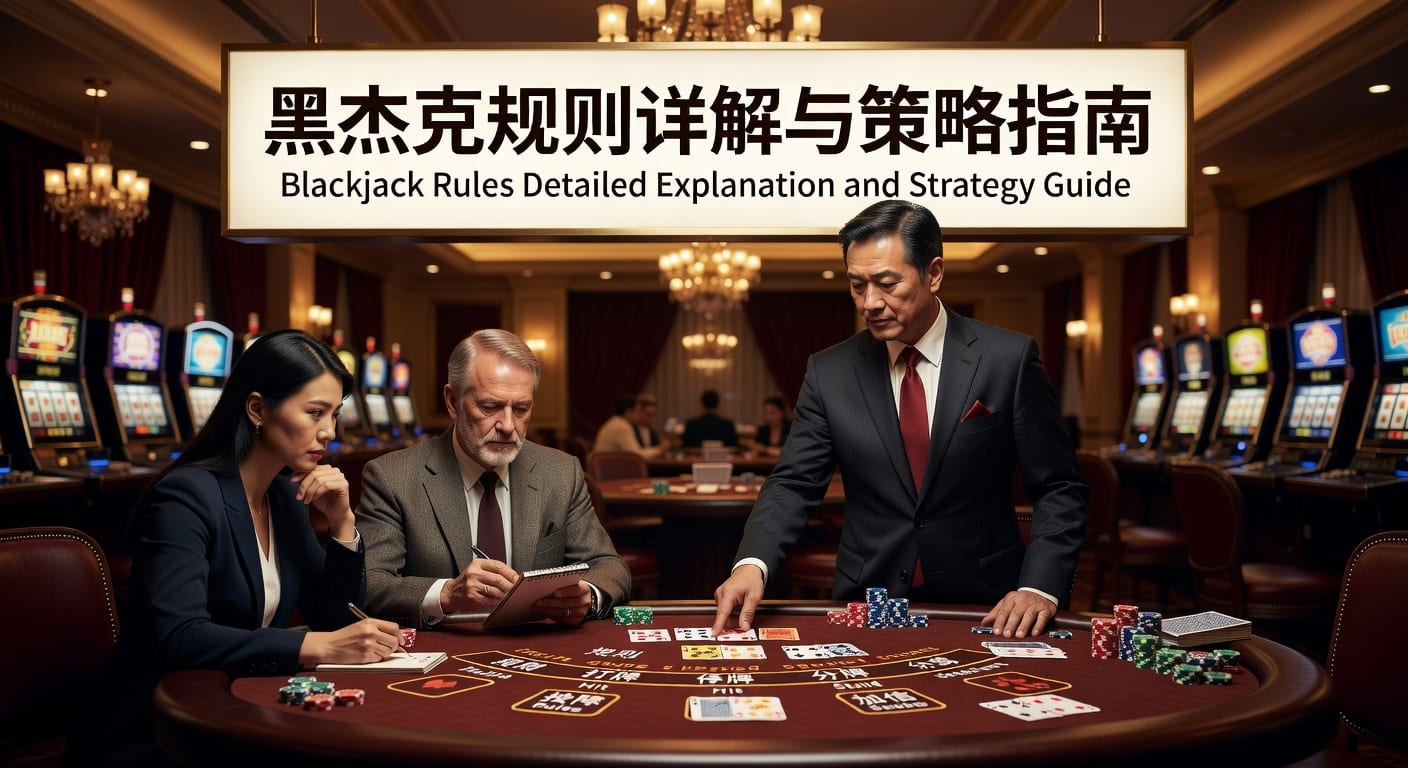 二十一点 blackjack 入门到实战：规则、策略与风险