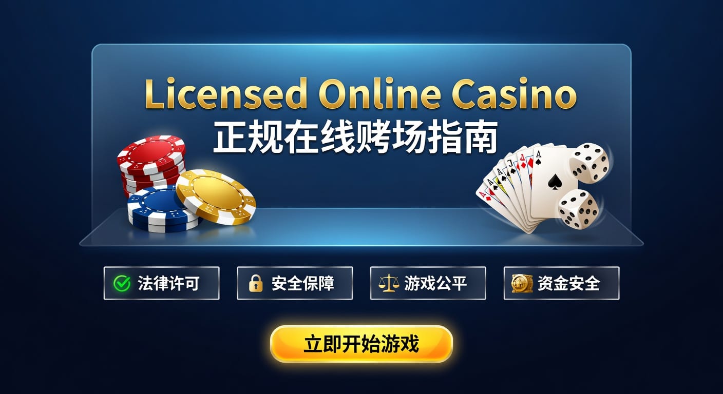 正规在线赌场 licensed online casino：合规选择与体验指南